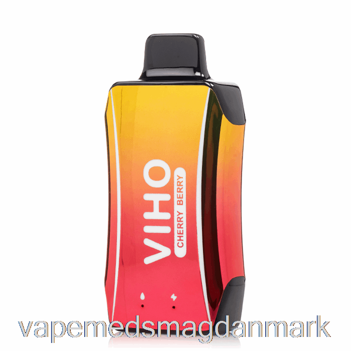 Vape Uden Nikotin Viho Turbo 10000 Engangs Kirsebærbær